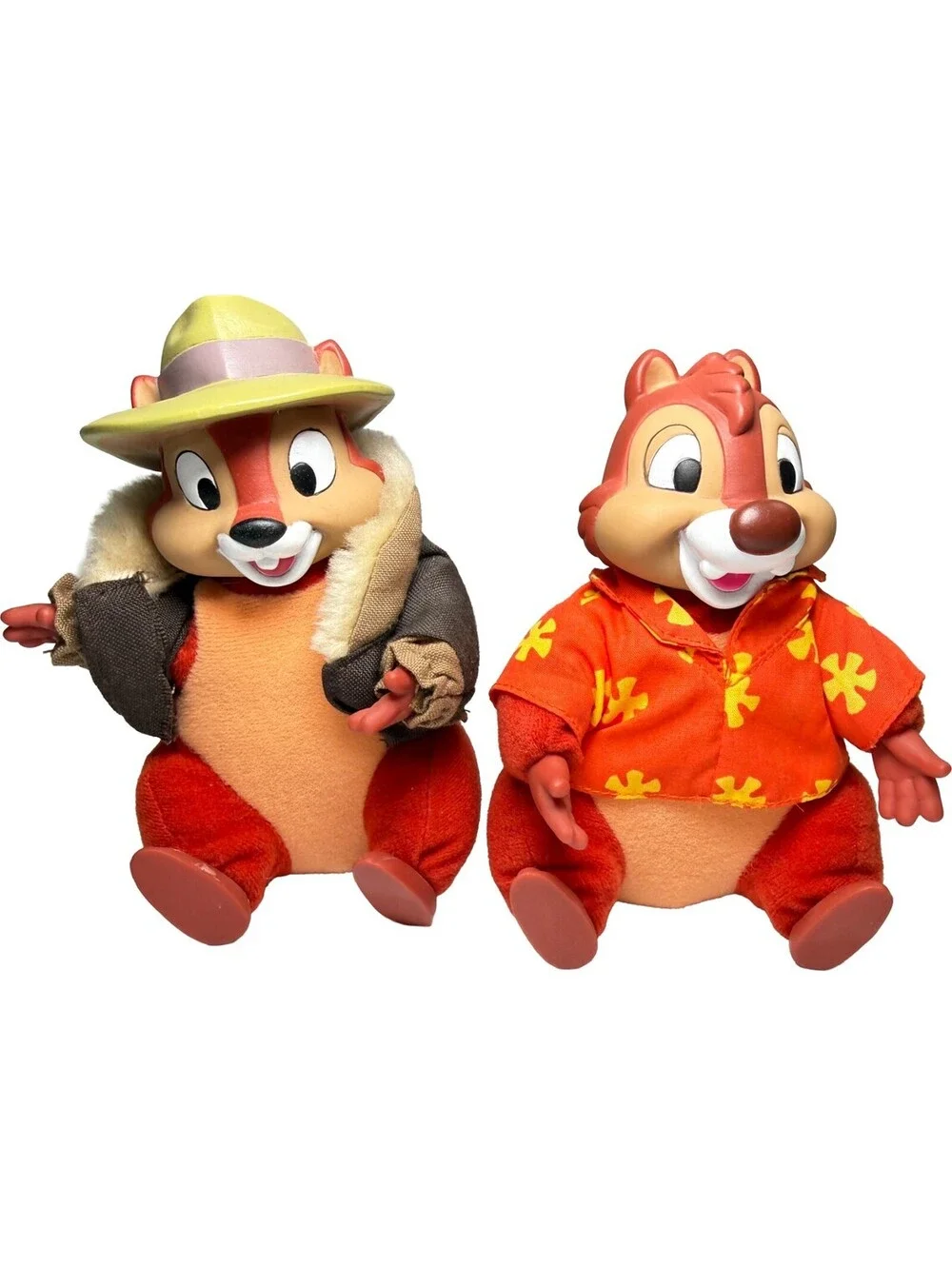 VTG Chip & Dale Rescue Rangers 2 Rare Figures Disney Applause #15033 Playmates